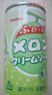 香瓜奶油苏打，一场清凉与醇厚的甜蜜邂逅